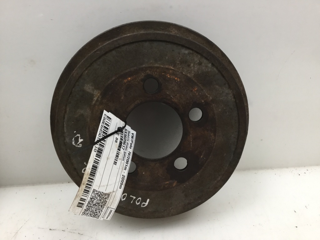 Used Volkswagen Polo Rear brake disc 6X0609617