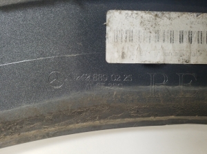 Mercedes Benz B-Class 246 (2011–2017) Front fender trim (flare) A2428890225 - 4