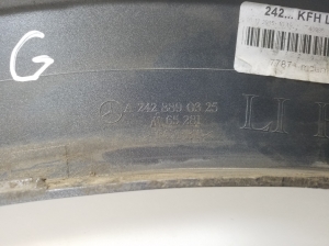 Mercedes Benz B-Class 246 (2011–2017) Rear fender trim cover A2428890325 - 2