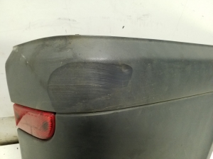  Corner part of the rear bumper 