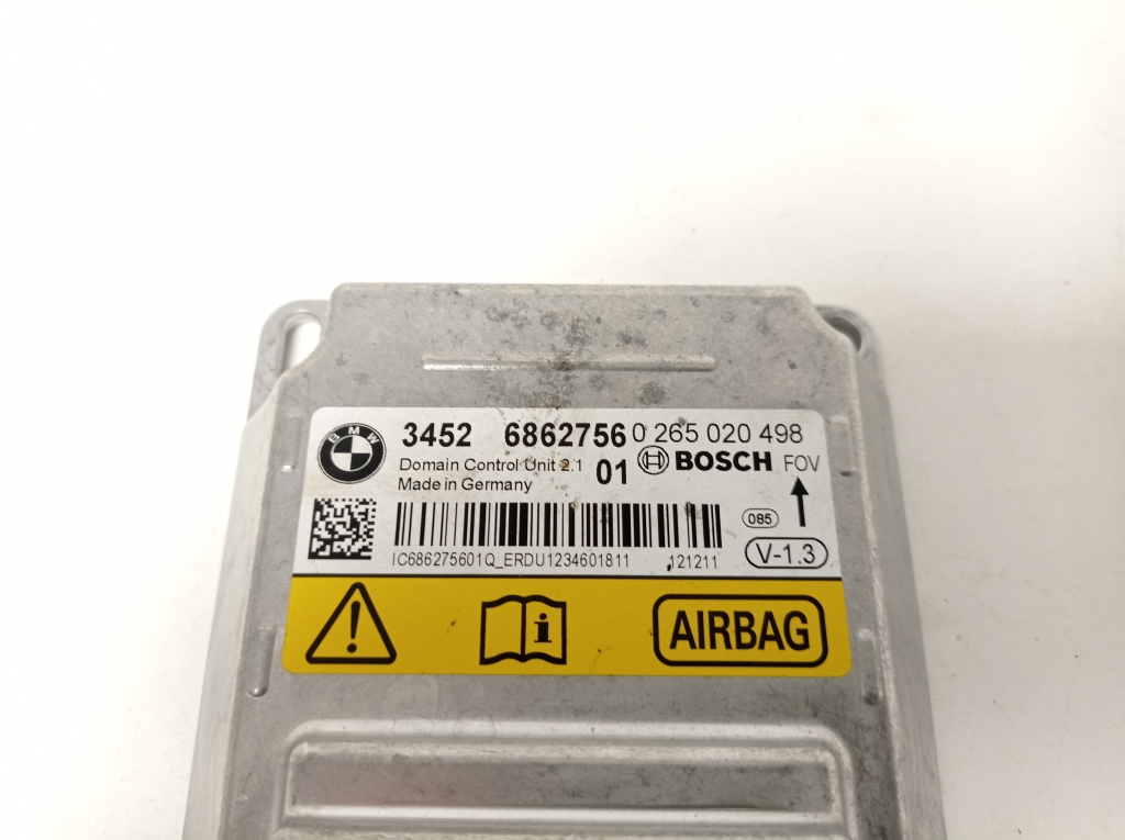 BMW 1 Series F20/F21 (2011-2020) SRS Control Unit 6862756 24879050