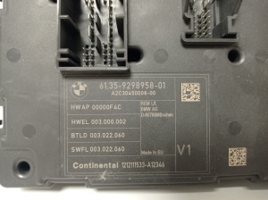 BMW 1 SERIES F20 (2010–2026) Mugavusmoodul 9298958 - 3