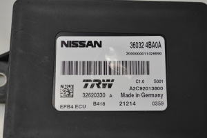 NISSAN Qashqai (2013–2021) Electric parking brake control module 360324BA0 - 3
