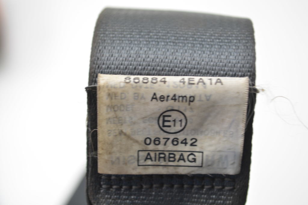 NISSAN Qashqai 2 generation (2013-2023) Передній правий ремінь безпеки 868844EA1A 25091366