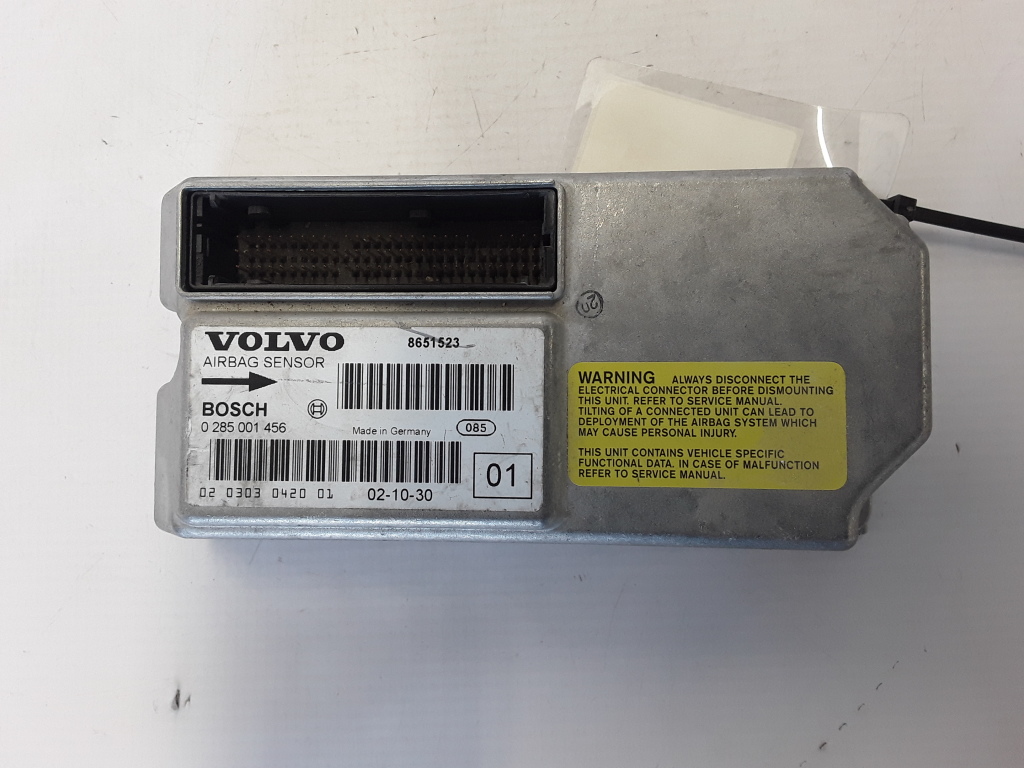 VOLVO S80 1 generation (1998-2006) SRS Control Unit 8651523 21080212