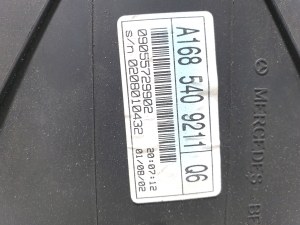 Mercedes Benz A-Class 168 (1997–2004) Näidikuplokk A1685409211  Q6 - 2