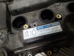 TOYOTA Aygo B 10 (2005–2014) Ventildeckel 1KRB52 - 2
