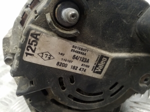 RENAULT Laguna II (2001–2007) Lichtmaschine 8200162474 - 5