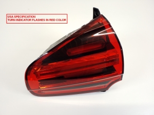  Rear light on cover 