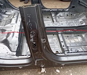 Mercedes Benz GLA-Class H247 (2019–2026) Center pillar A2476373202 - 2