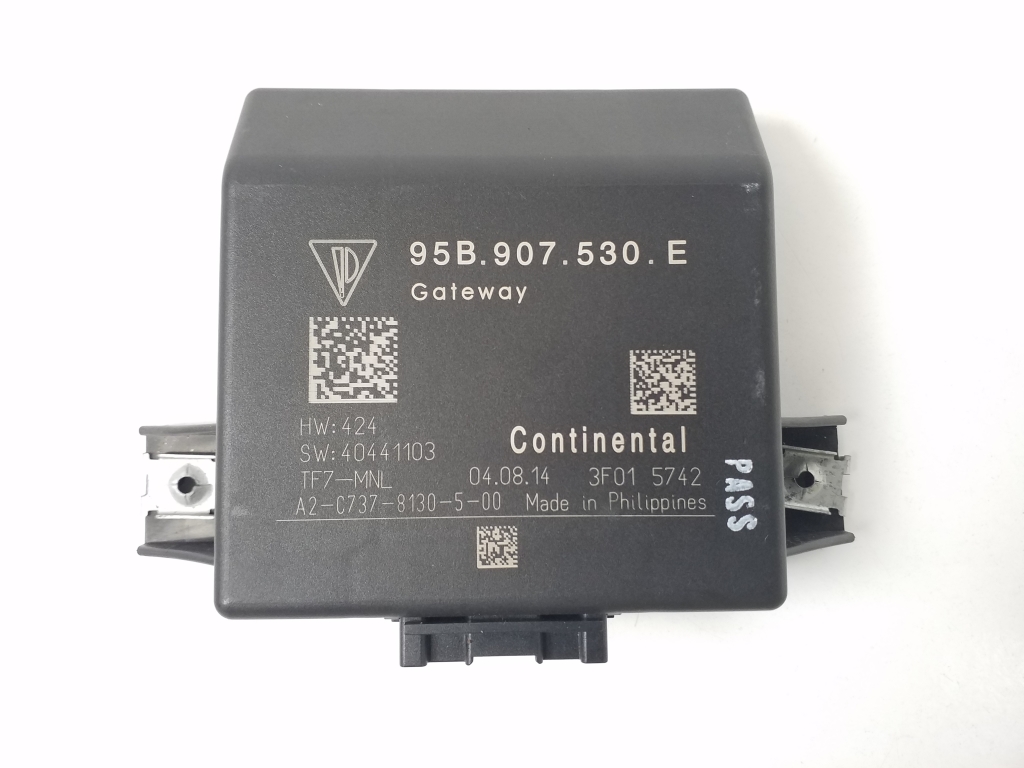 PORSCHE Cayenne 958 (2010-2018) Gateway Control Unit 95B907530E 25031238