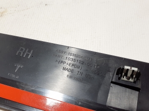 Tesla Model X X (2015–2026) Rear side door molding 1035122 - 2