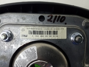 Mercedes Benz ML-Class 164 (2005–2011) Stūres drošības spilvens A1644600098 - 2
