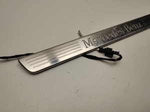 Mercedes Benz A-Class 176 (2012–2018) Inner sill trim A1766805800 - 3