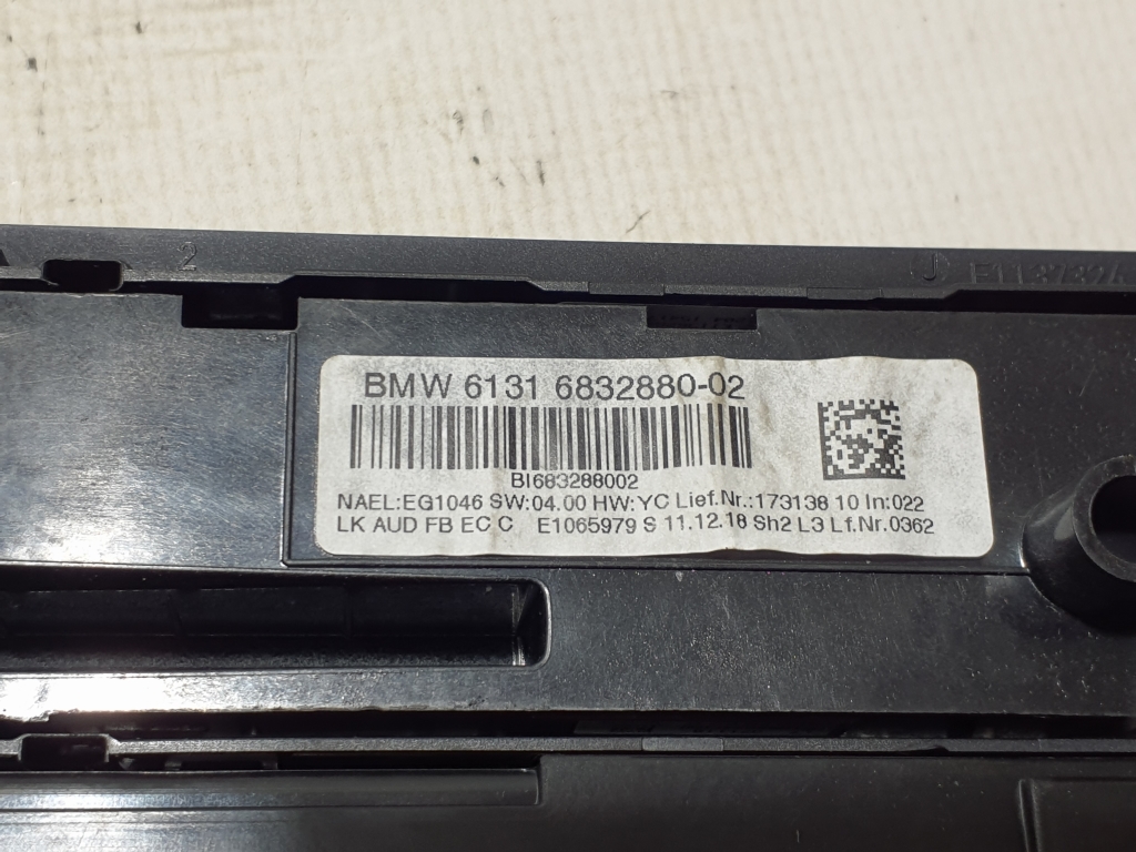 BMW 3 Series F30/F31 (2011-2020) Climate  Control Unit 6832880 25303057