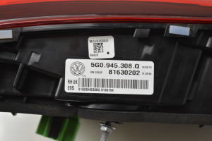 Volkswagen Golf VII (2012–2026) Tail light on trunk lid 5G0945308Q - 2