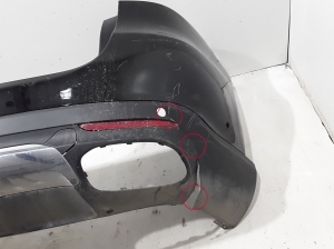 Mercedes Benz GLE-Class 167 (2019–2026) Rear bumper A1678855500 - 2