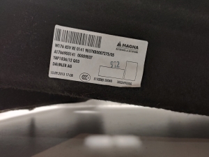 Mercedes Benz A-Class 176 (2012–2018) Sonstiges Teil Kofferraum innen A1766900141 - 3