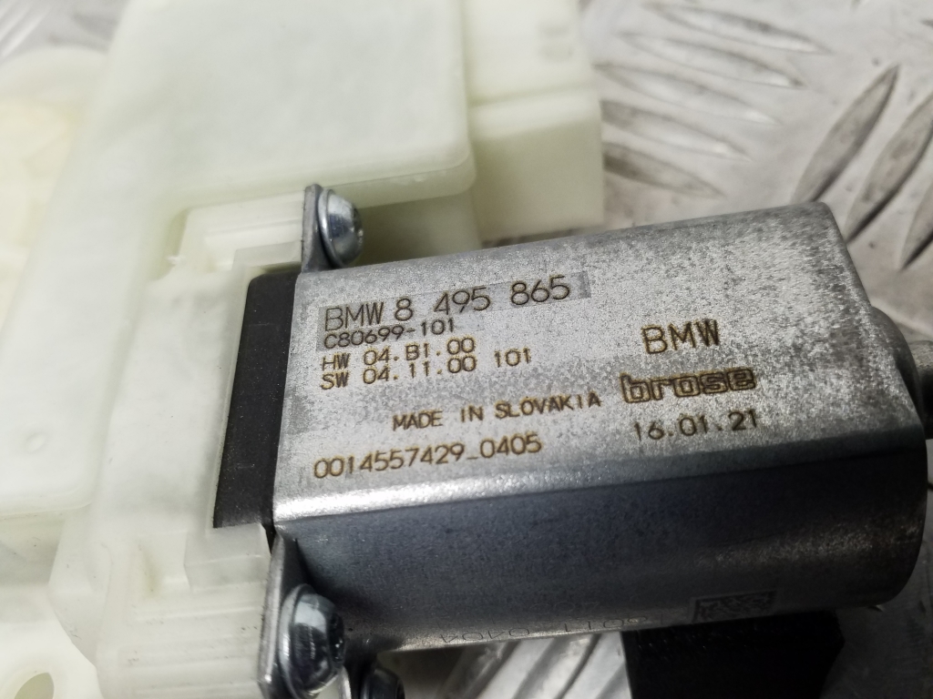 BMW 3 Series G20/G21/G28 (2018-2024) Motor regulator geam ușă stânga față 8495865 25163447