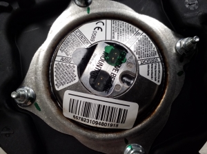 BMW X5 E70 (2006–2013) Steering wheel airbag 3051642 - 5