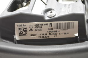 Mercedes Benz C-Class 205 (2014–2021) Tagatuli tagaluugil A2059061603 - 3