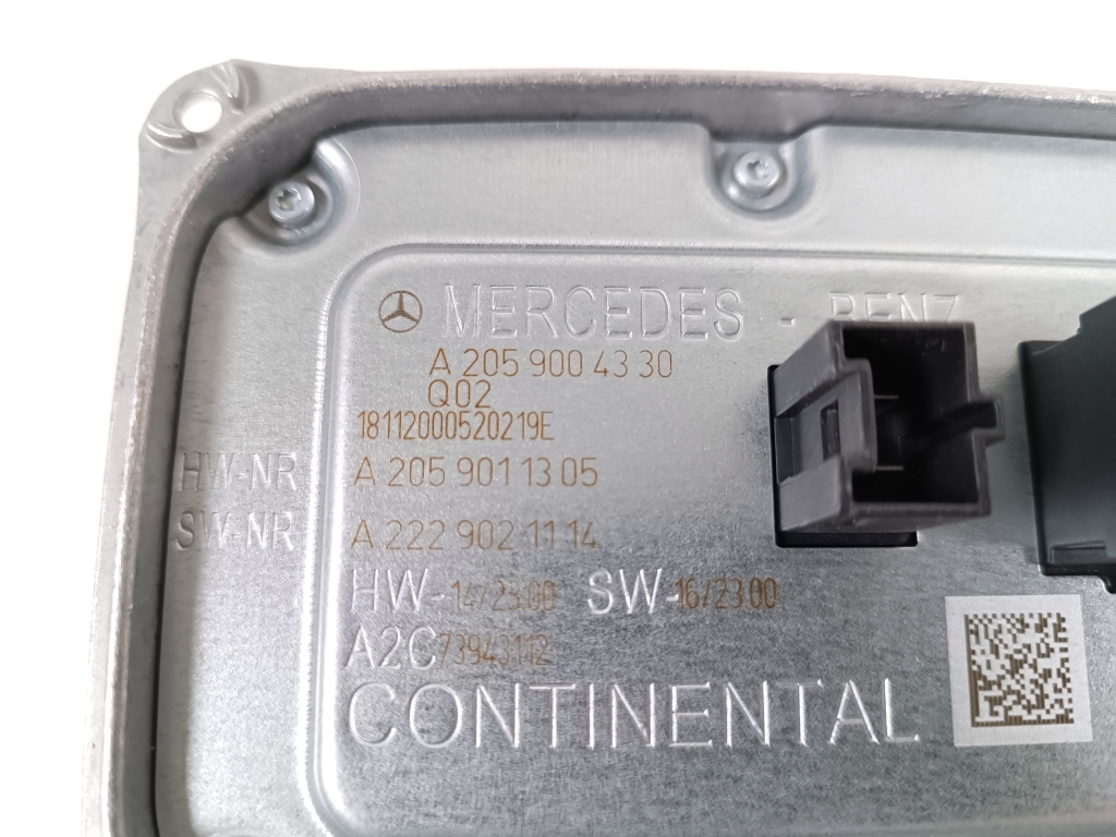 MERCEDES-BENZ C-Class W205/S205/C205 (2014-2023) Xenon Light Control Unit A2059004330 25217586