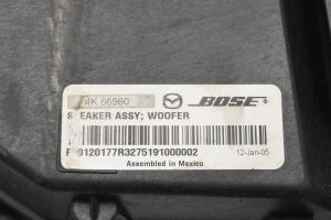 Mazda 3 (2003–2009) Lautsprecher 4K66960 - 2