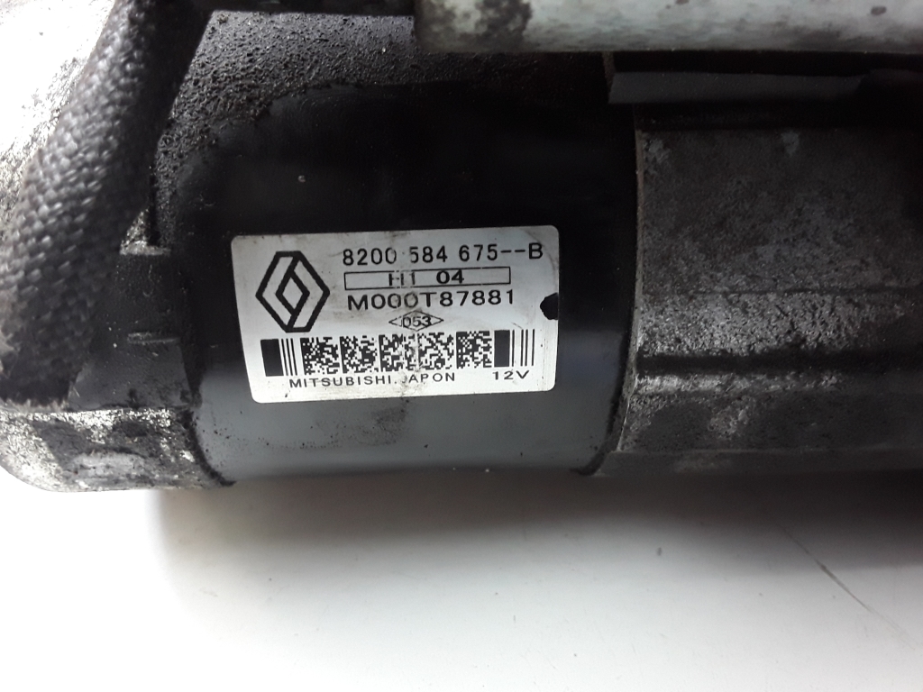 RENAULT Kangoo 2 generation (2007-2021) Стартер 8200584675B 25256770