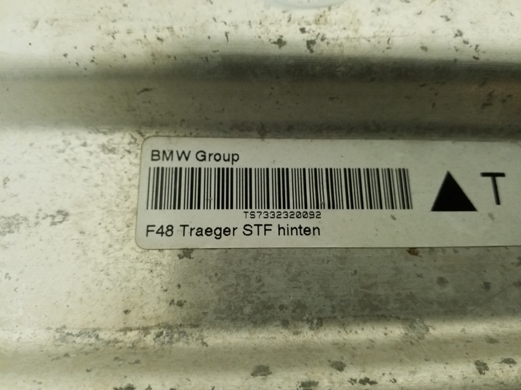 BMW X1 F48/F49 (2015-2023) Rear Crash Reinforcement  Bar 7332320 25223141