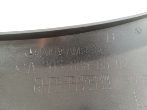 Mercedes Benz C-Class 205 (2014–2021) Cita priekšējā bampera detaļa A2058856502 - 2