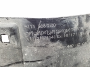 BMW X1 U11 (2022–2026) Priekšējā bampera stūra daļa 9883580 - 2