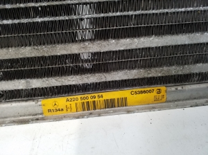 Mercedes Benz SL-Class 230 (2001–2012) Kliimaradiaator A2205000954 - 3