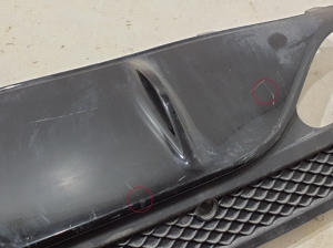  Rear bumper lower spoiler 