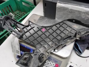 Mercedes Benz GLC-Class 253 (2015–2019) Front bumper inner frame A2538859103 - 4