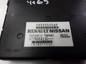 Dacia JOGGER I (2021–2026) Conditioner control module 285255204R - 2