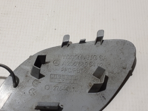 Mercedes Benz C-Class 205 (2014–2021) Front bumper tow hook cover A2058856402 - 3