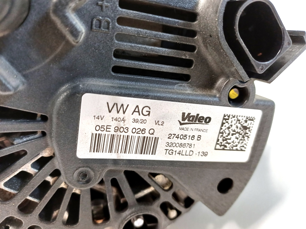 AUDI A1 GB (2018-2024) Alternator 05E903026Q 25354038