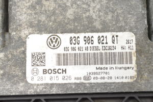Skoda Superb (2008–2015) Motorsteuergerät 03G906021QT - 3