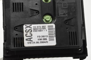 Opel Zafira B (2005–2014) Borduhr 13373982 - 4