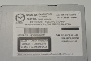 Mazda 6 (2012–2026) Audio, video, navigation GHR966DV0A - 3