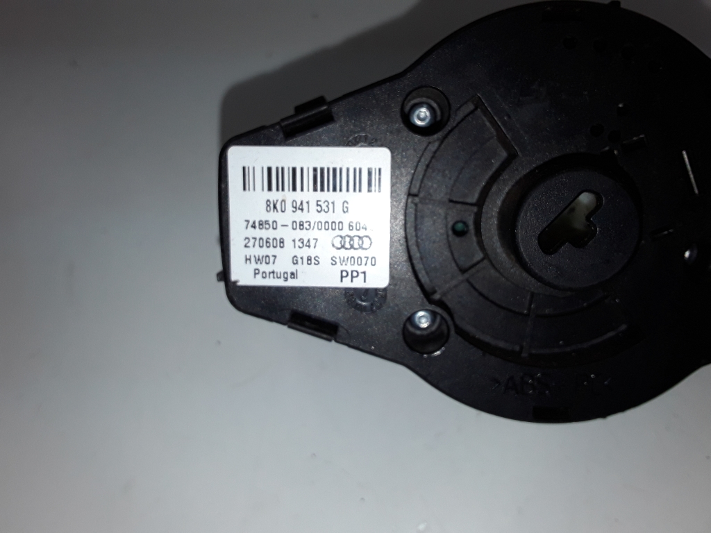 AUDI A4 B8/8K (2011-2016) Headlight Switch Control Unit 8K0941531G 25430794