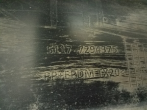 BMW X5 F15 (2013–2018) Schwellerverkleidung außen 7294375 - 3