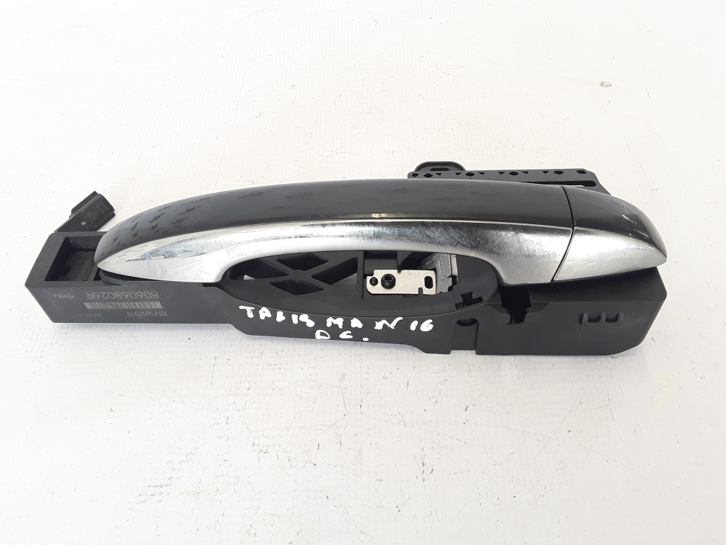 RENAULT Talisman 1 generation (2012-2024) Right Side Sliding Door Exterior Handle 806068026R 21080866