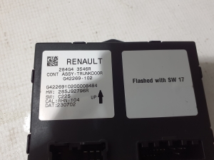 RENAULT Espace VI (2023–2026) Trunk lid control module 284G43546R - 2