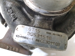 Opel Astra G (1998–2004) Turbolader 90531518 - 2