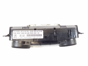 Mercedes Benz ML-Class 164 (2005–2011) Heater control panel A2518702290 - 2