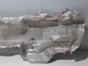 RENAULT Espace VI (2023–2026) Hitzeschutzblech Schalldämpfer 205H85148R - 3