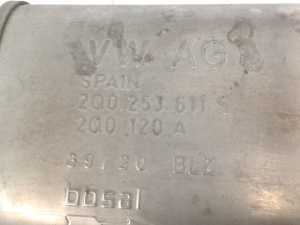 AUDI A1 GB (2018–2026) Muffler 2Q0253611S - 3