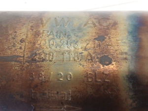 AUDI A1 GB (2018–2026) Muffler 2Q0253611S - 4