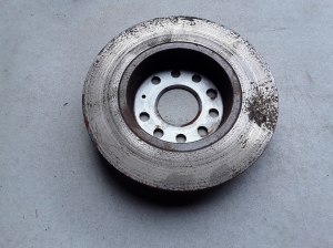 Seat Leon (2012–2026) Rear brake disc 5Q0615601F - 2
